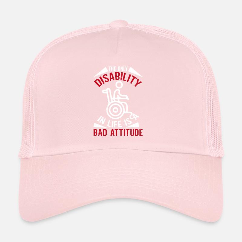 Rollstuhl Beinamputation Bewusstsein Amputation Trucker Cap