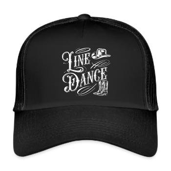 Formation de groupe de danse en ligne My Dance Sport - Casquette trucker  - noir/noir - Devant