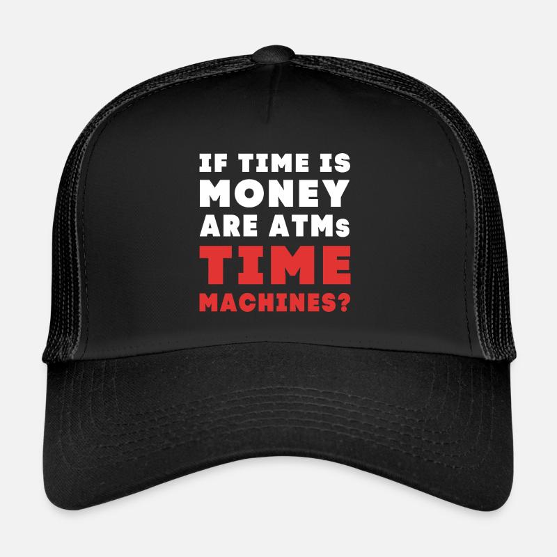 Time travel Trucker Cap