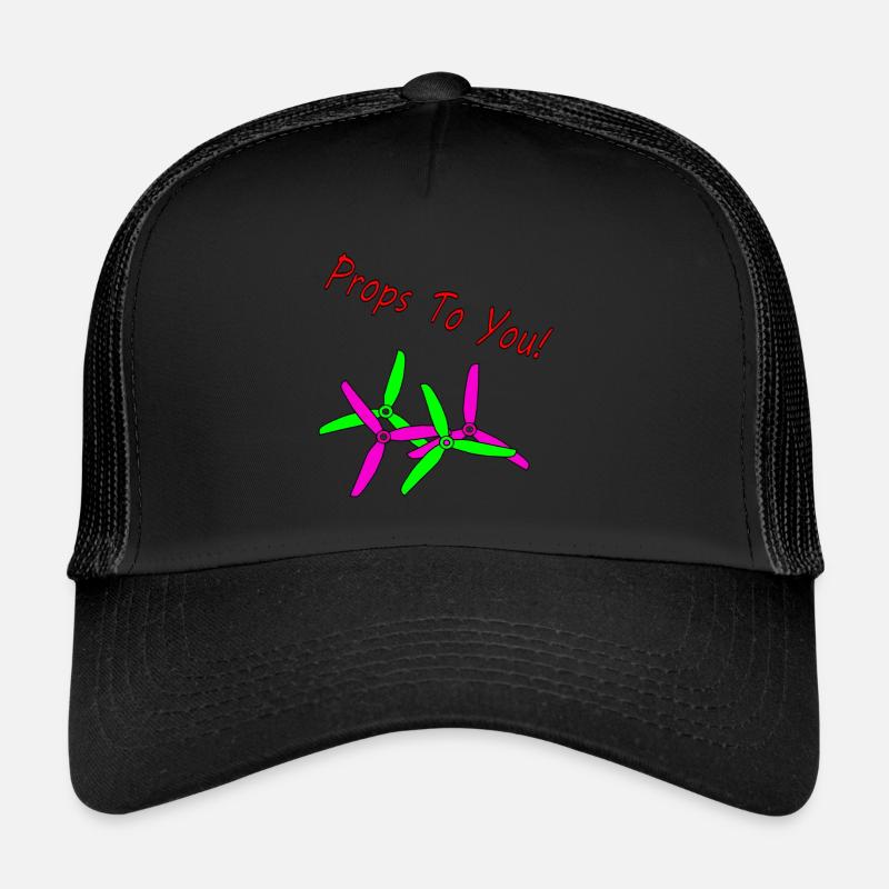 Drone FPV, chemise de drone. Construction de maquettes d'avion Heli Casquette trucker 
