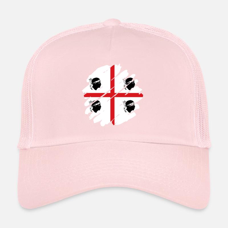 Sardinia Flag Sardinian Flag Sardegna Flag Trucker Cap