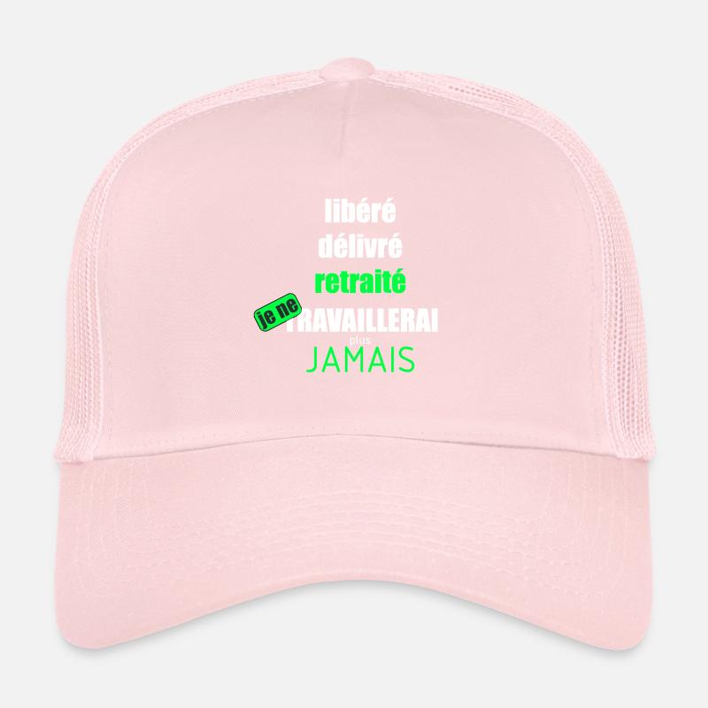 libéré délivré retraité Casquette trucker 
