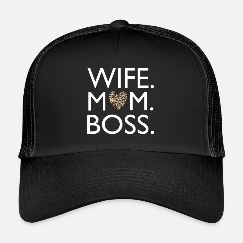 FEMME MAMAN BOS Casquette trucker 
