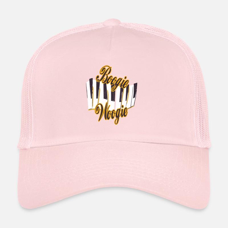 Boogie Woogie Piano Keys Gift Trucker Cap