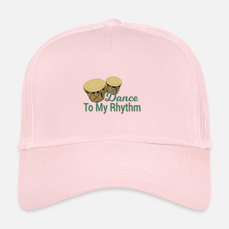 Dance To My Rhythm Bongos Percussion Tanz Trucker Cap
