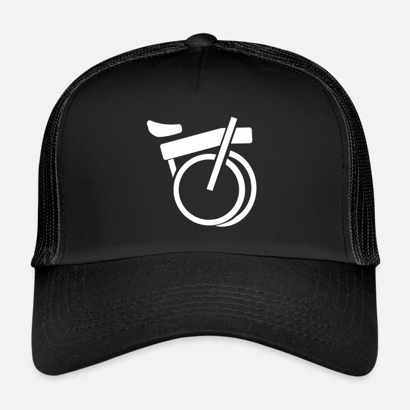 A simple folding bike that is practical and everywhere Trucker Cap