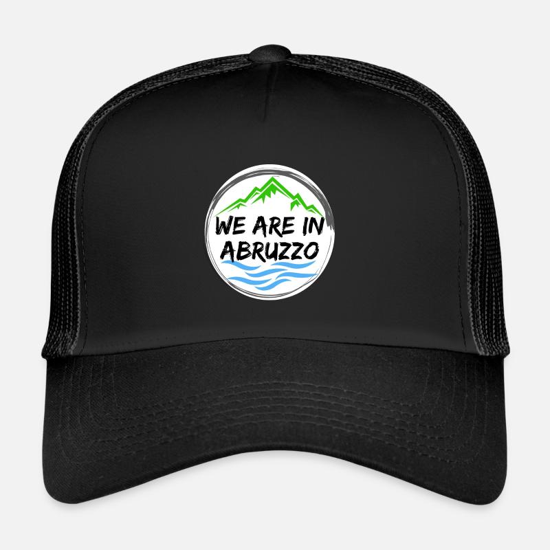 NOUS SOMMES DANS LES ABRUZZES Casquette trucker 