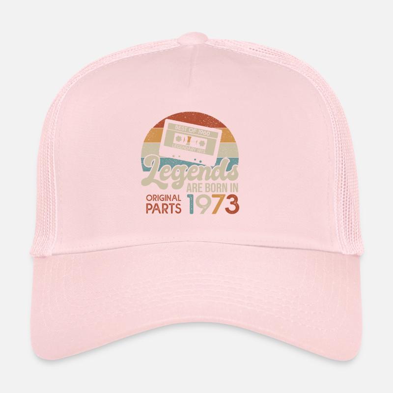 Legends Casette 1973 Geburtstagsgeschenk 50 Jahre Trucker Cap