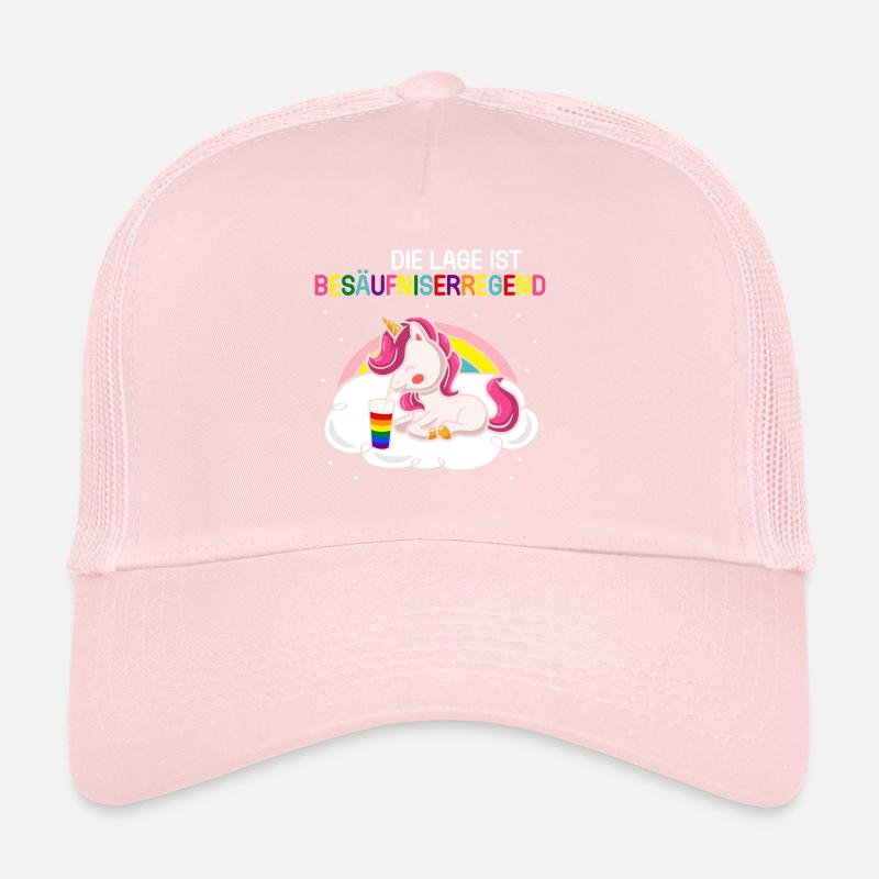 Die Lage ist besäufniserregend Einhorn Party Trucker Cap