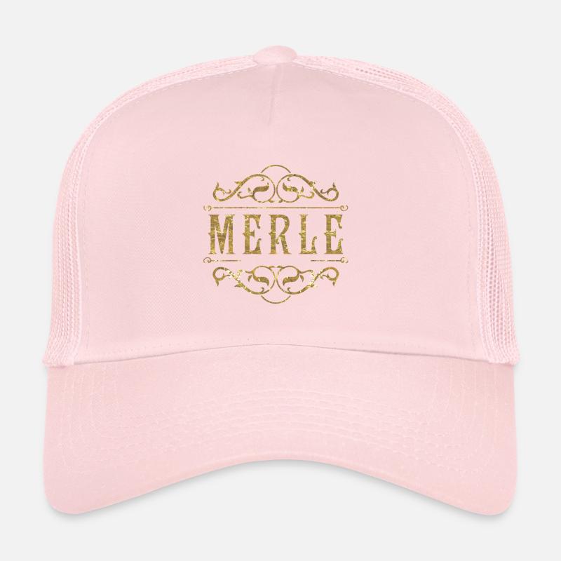 Or Merle Casquette trucker 