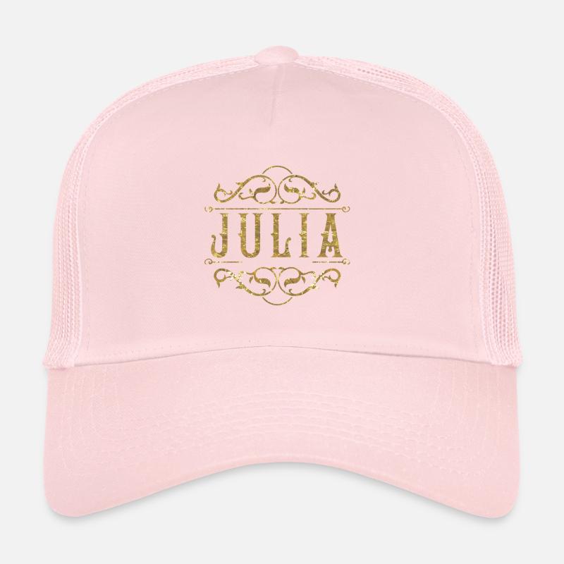 Julia gold Trucker Cap