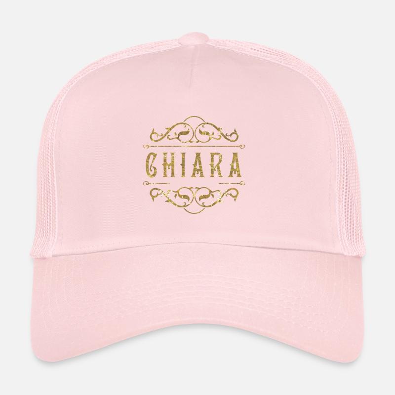 Chiara gold Trucker Cap