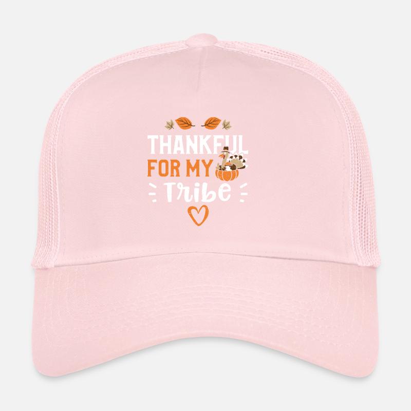 Thankful For My Tribe Trucker Cap