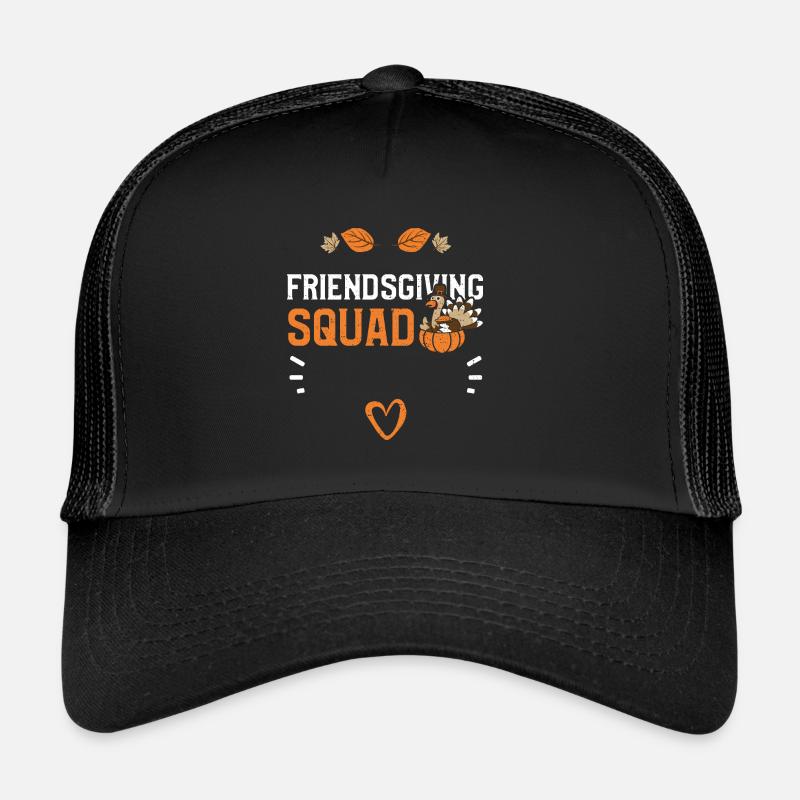 Friendsgiving Squad - Action de grâce Casquette trucker 