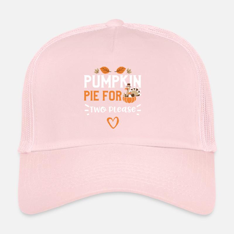 Pumpkin Pie For Two Please Trucker Cap