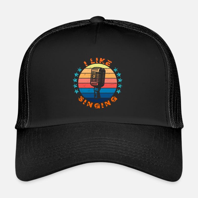 I like singing, Ich singe gerne! Trucker Cap