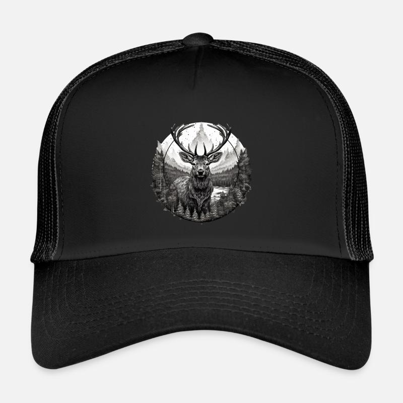 Cerf Casquette trucker 
