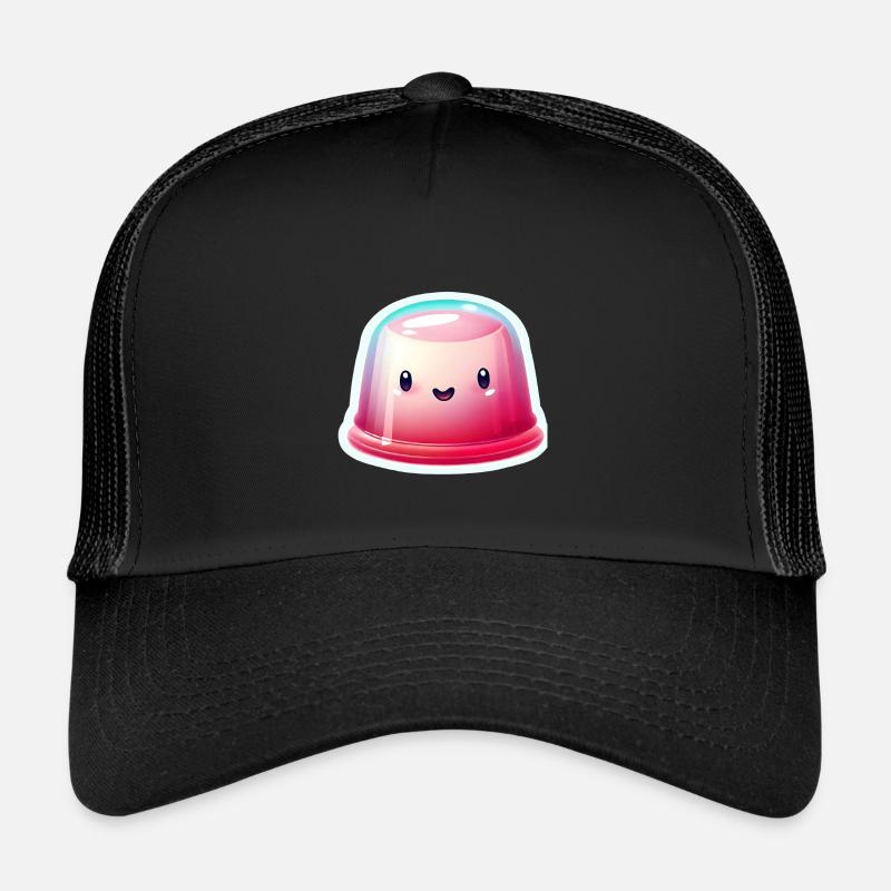 Pudding Jell-O Jelly Kawaii Trucker Cap