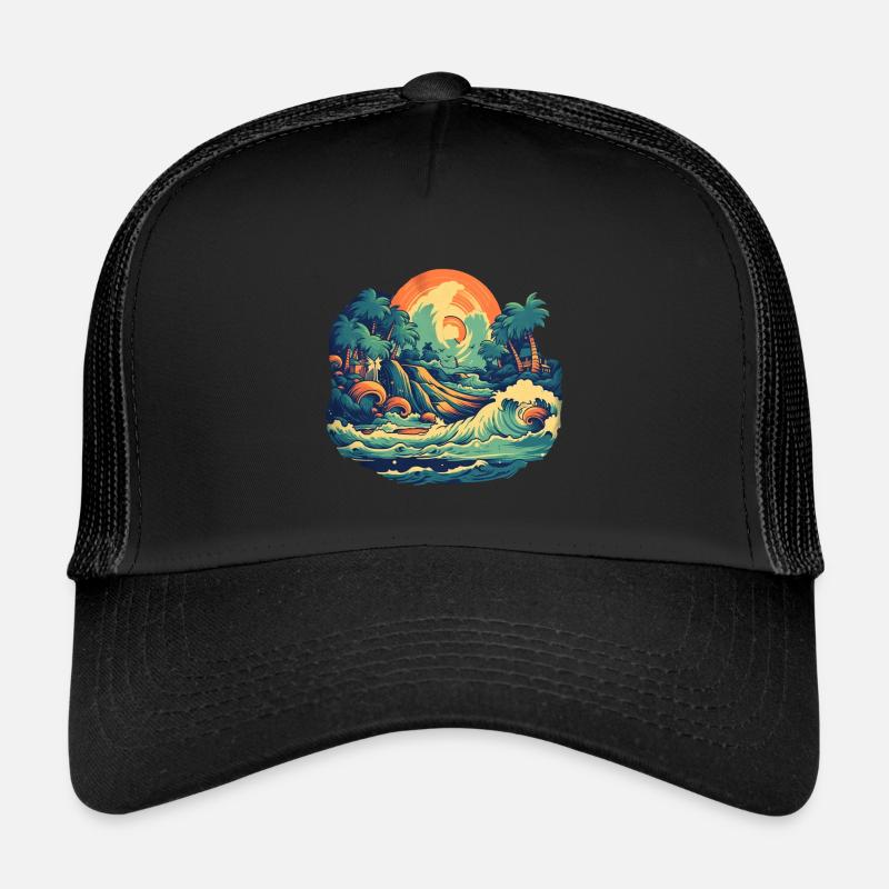 Plage Casquette trucker 