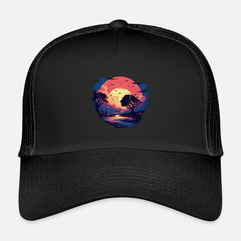 Paysage Casquette trucker 