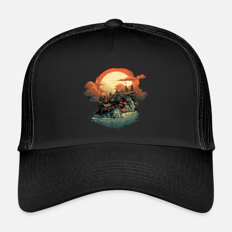 Paysage Casquette trucker 