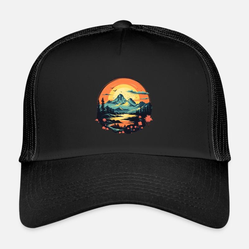 Paysage Casquette trucker 