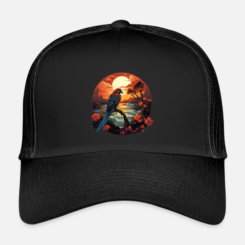 Tropical - Parrot Trucker Cap