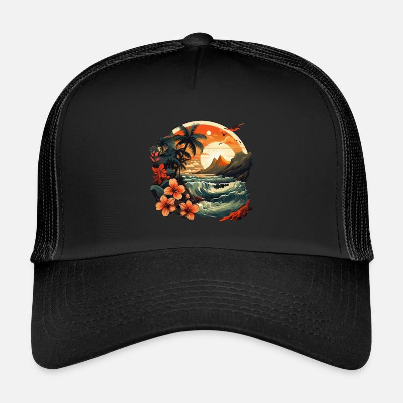 Tropisch Trucker Cap