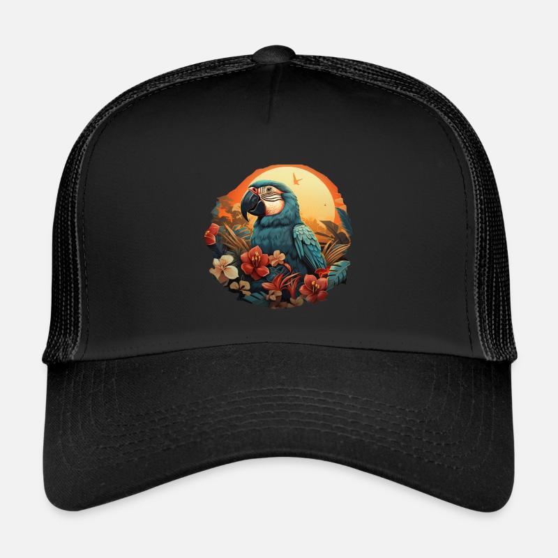 Tropical - Parrot Trucker Cap