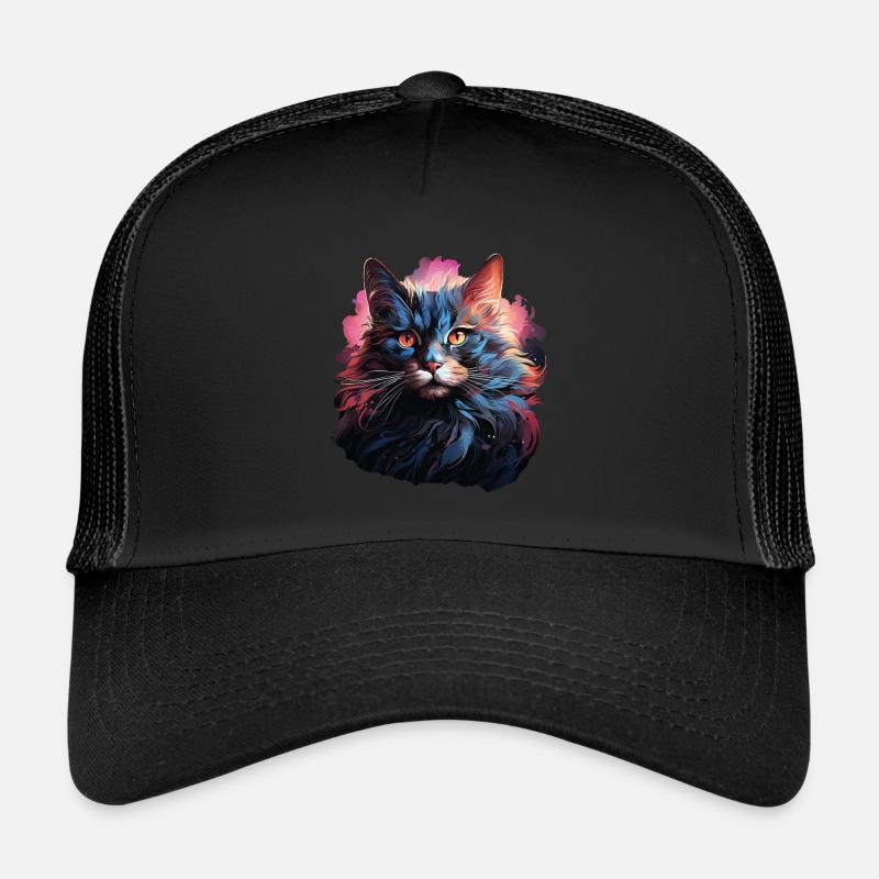 Chat Casquette trucker 