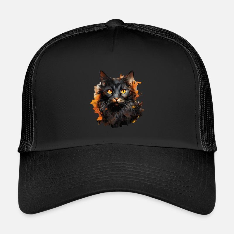 Chat Casquette trucker 