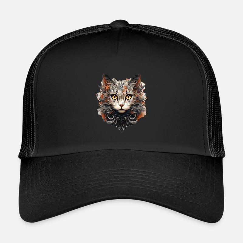 Chat Casquette trucker 