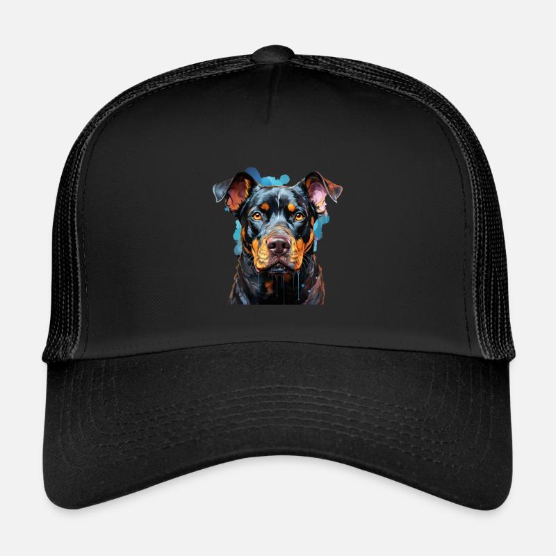 Chien Casquette trucker 