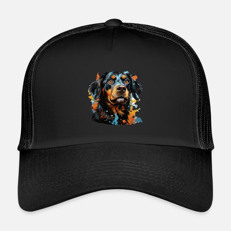 Chien Casquette trucker 