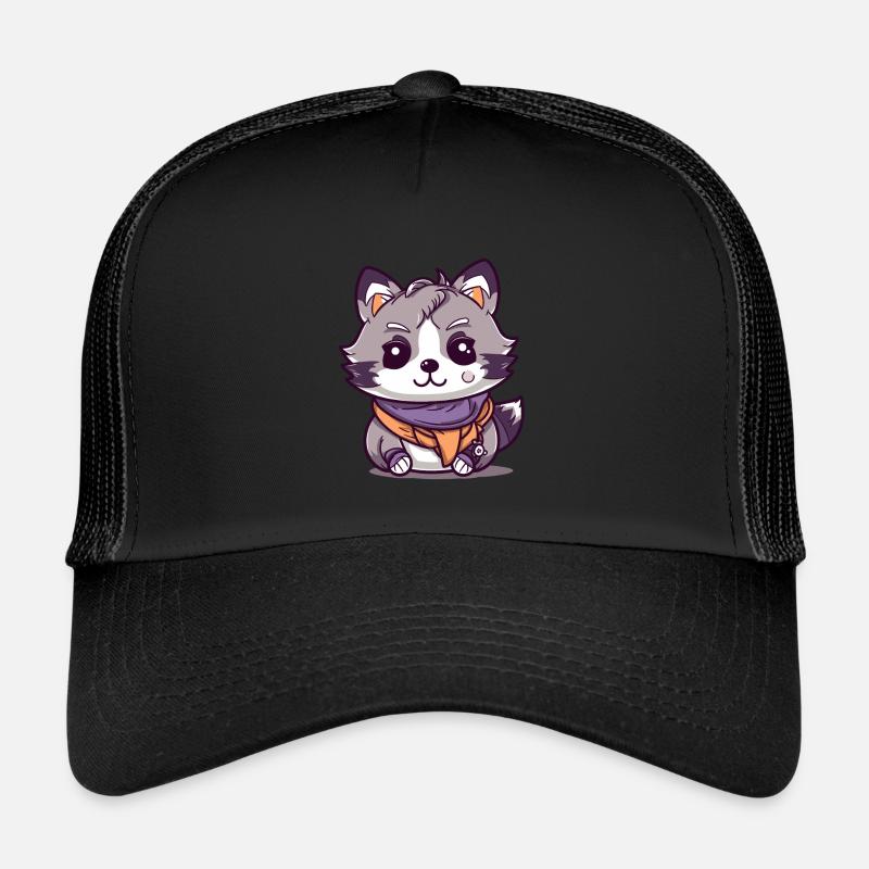 Waschbär - Kawaii Style Trucker Cap