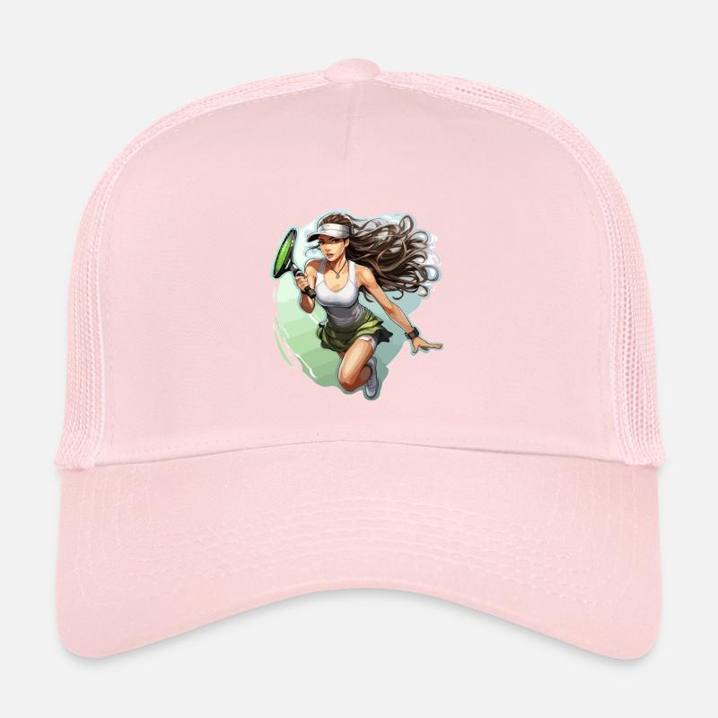 Tennis player - illustration Trucker Cap