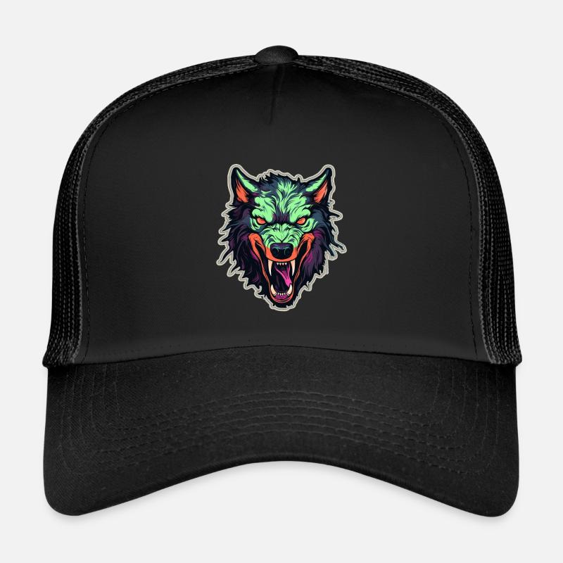 Wolf - Illustration Trucker Cap