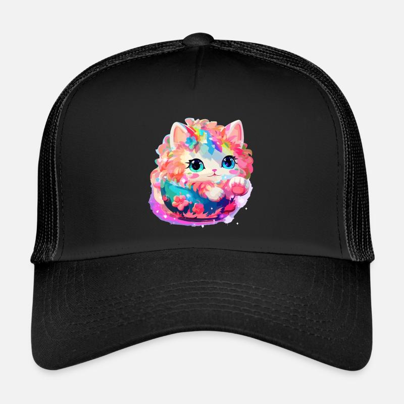 Katze - Illustration Trucker Cap