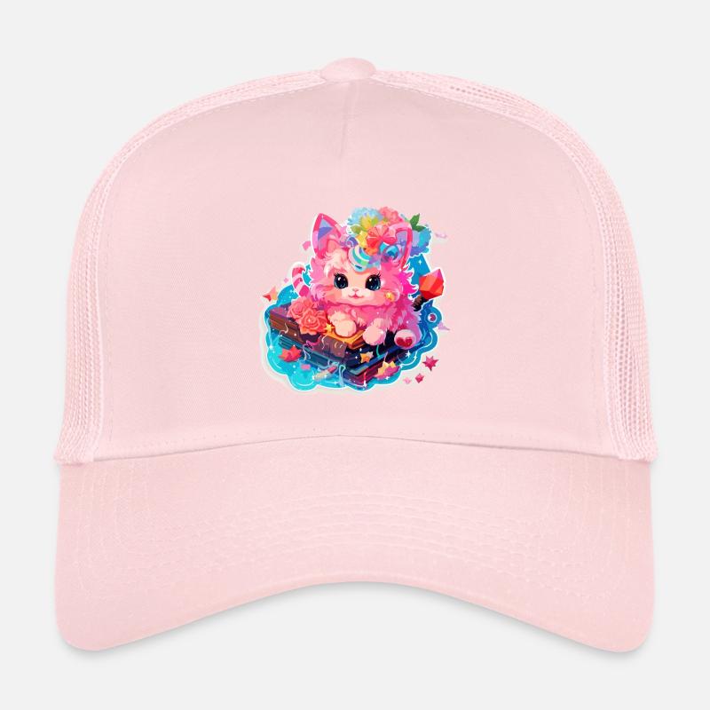 Cat - illustration Trucker Cap