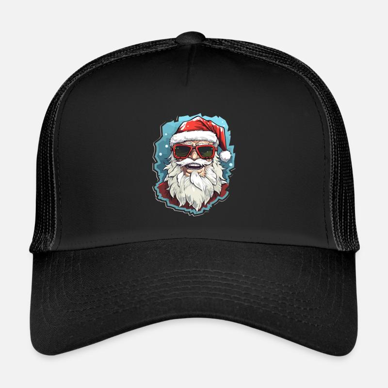 Père Noël - illustration Casquette trucker 