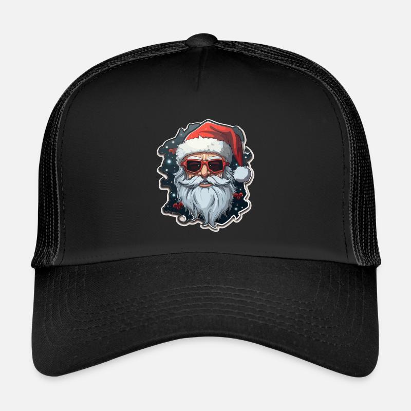 Père Noël - illustration Casquette trucker 