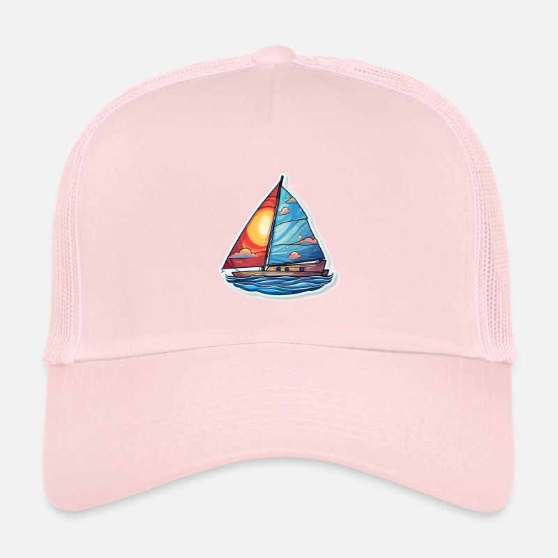 Segelboot - Illustration Trucker Cap