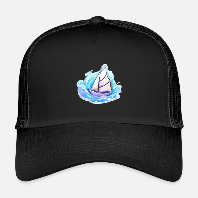 Segelboot - Illustration Trucker Cap