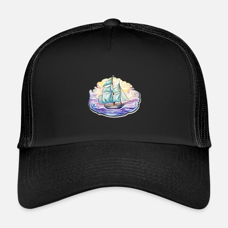 Segelboot - Illustration Trucker Cap