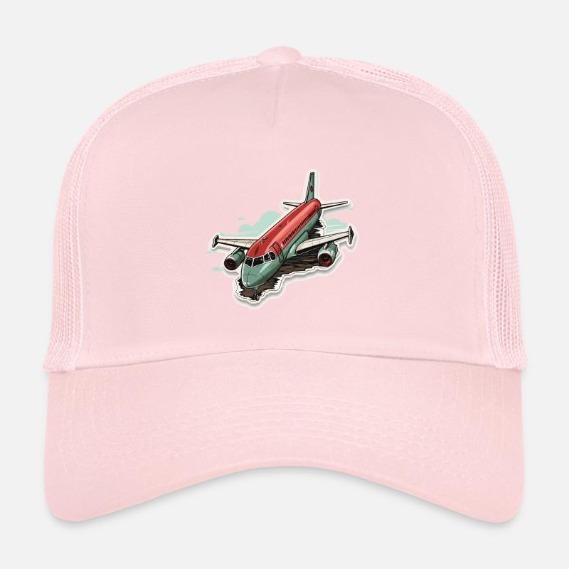 Airplane - illustration Trucker Cap