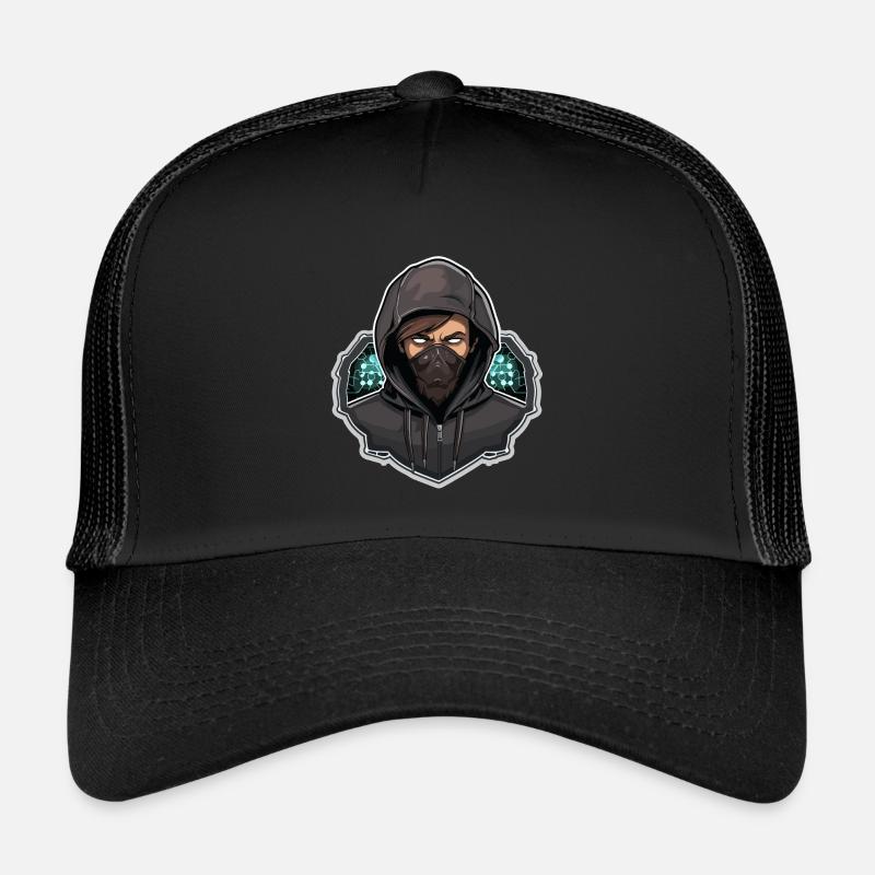 Hacker éthique - Illustration Casquette trucker 