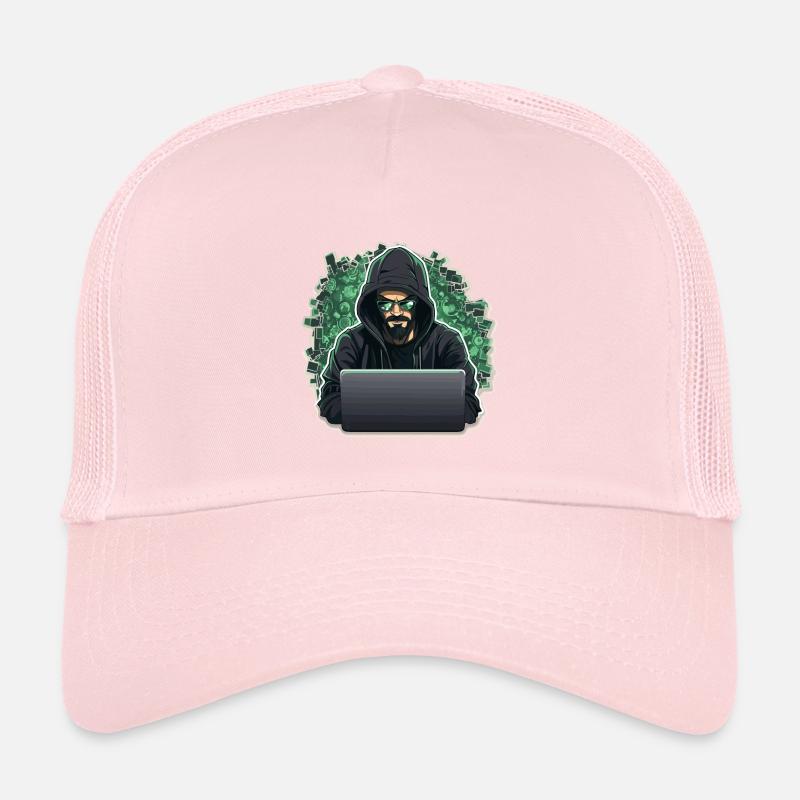 Ethical Hacker - Illustration Trucker Cap
