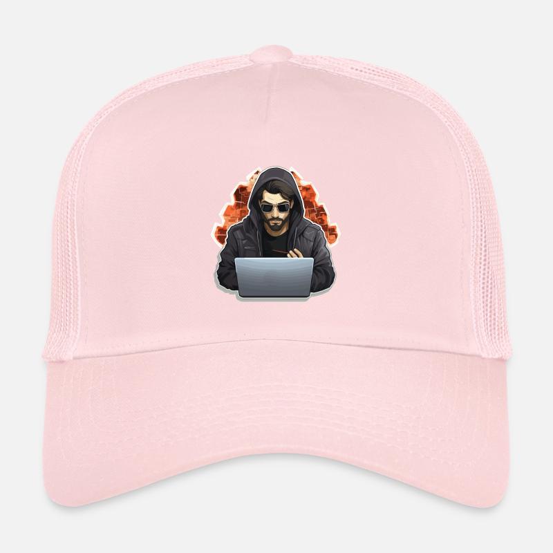 Ethical Hacker - Illustration Trucker Cap