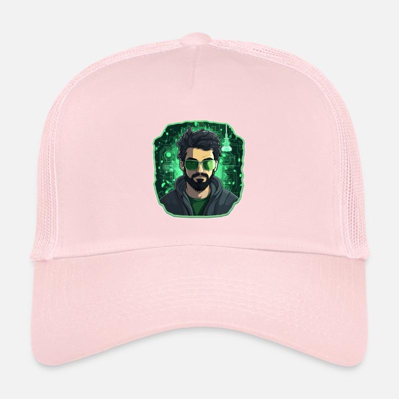 Ethical Hacker - Illustration Trucker Cap