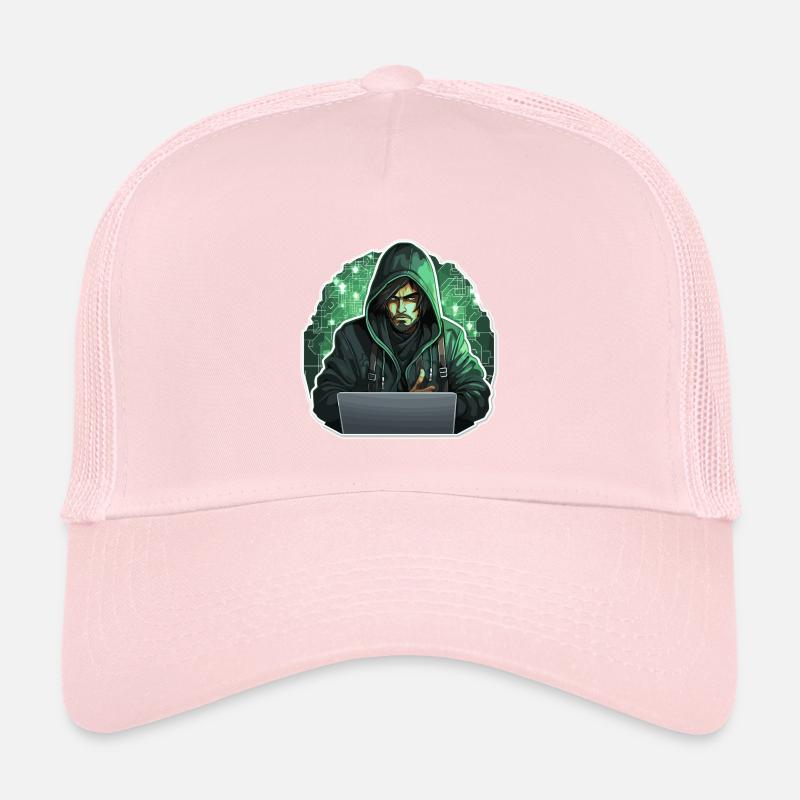 Ethical Hacker - Illustration Trucker Cap